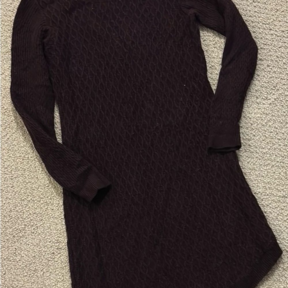 LOFT Deep Purple/Burgandy Wine Dress